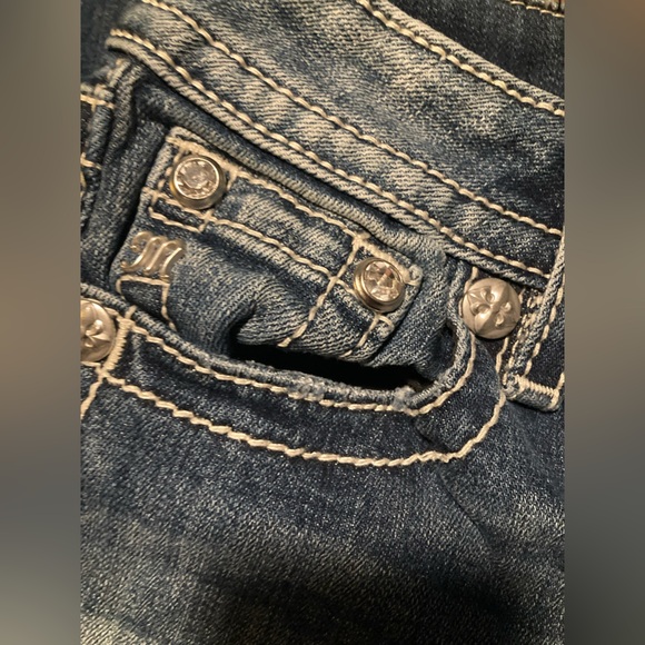 Miss Me Los Angeles brand, size 25, Chloe boot, beautiful back pockets - Picture 10 of 12